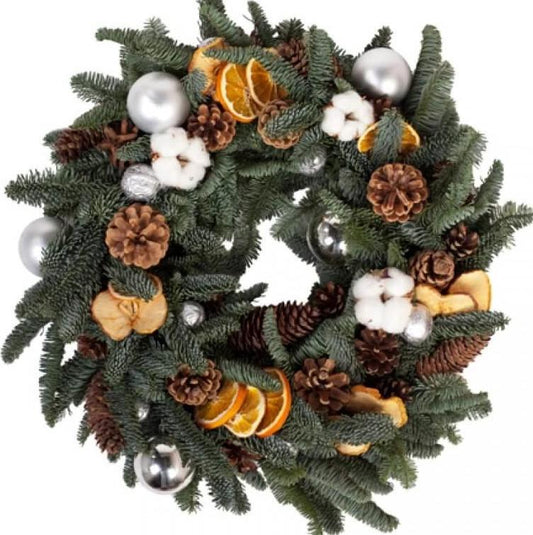 Merry Christmas Door Wreath