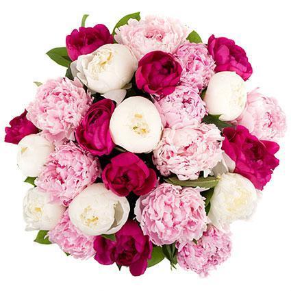 Palette of Peonies Bouquet